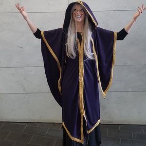 Haggar witch cosplay costume outfit custom made NN.2110